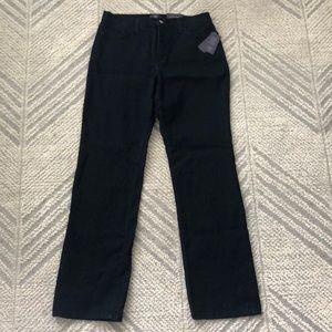 Dark wash blue jeans